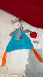 Ouatoo giraf koe giraffe knuffeldoekje, Kinderen en Baby's, Speelgoed | Knuffels en Pluche, Ophalen of Verzenden, Zo goed als nieuw