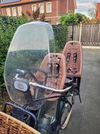 Yepp fietstoeltje voor en windscherm cognac kleur, Fietsen en Brommers, Fietsaccessoires | Fietsstoeltjes, Ophalen, Yepp, 0 t/m 18 kg