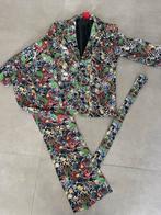 Carnavalskostuum met print, Ophalen of Verzenden, Zo goed als nieuw, Overige maten, Overige kleuren