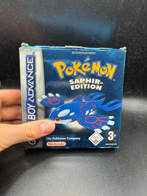 Pokemon saphir edition, Spelcomputers en Games, Games | Nintendo Game Boy, Zo goed als nieuw, 1 speler, Vanaf 3 jaar, Ophalen of Verzenden