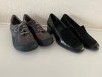 Damesschoen.Helvesko 40 Grijs en Durea 7 is 40,5 Zwart, Schoenen met lage hakken, Ophalen of Verzenden, Zo goed als nieuw, Durea en Helvesko