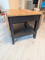 Ikea ARKELSTORP, zwart, 65x140x52 cm, Huis en Inrichting, Tafels | Salontafels, Ophalen, Gebruikt, Rechthoekig, Minder dan 50 cm