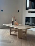 Travertin salontafel, Overige materialen, Zo goed als nieuw, Rechthoekig, 100 tot 150 cm