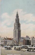 groningen 1907/1943 martinitoren  2 x  tekst/zegel, Ophalen of Verzenden, 1960 tot 1980, Groningen