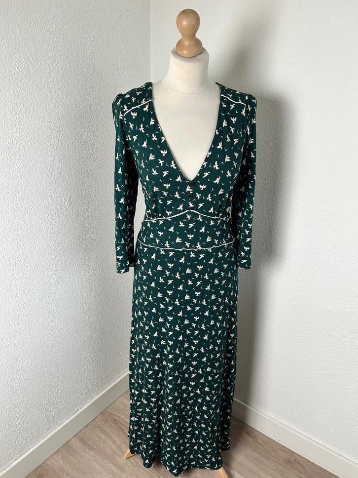 King Louie maat XL prachtige groene lynn jurk 2639, Kleding | Dames, Jurken, Zo goed als nieuw, Maat 46/48 (XL) of groter, Groen