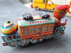 "Monkey Car Express" blikken speelgoedtrein, nette staat., Ophalen of Verzenden