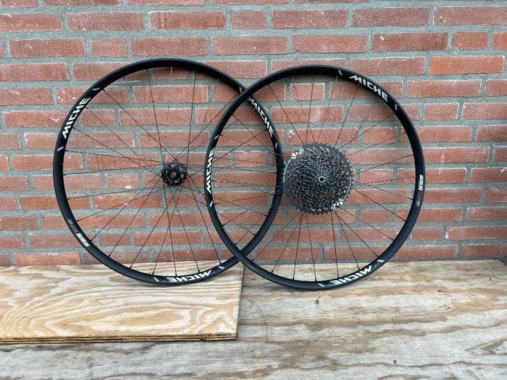 Miche wielset 29 inch 966 boost met Stam Eagle cassette, Fietsen en Brommers, Fietsonderdelen, Zo goed als nieuw, Algemeen, Wiel