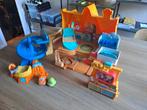 VTech Toet Toet Cory Carson Familiehuis + 2 Auto's, Ophalen of Verzenden, Zo goed als nieuw, Poppenhuis