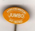 Speldje JUMBO AANHANGWAGENS HELMOND (A9)  KIJK OOK EENS NAAR, Verzamelen, Speldjes, Pins en Buttons, Verzenden, Gebruikt, Overige onderwerpen