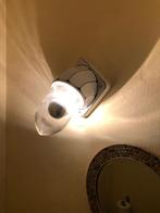 art deco 1960 wandlamp, Huis en Inrichting, Lampen | Wandlampen, Ophalen of Verzenden, Zo goed als nieuw, Glas, Art deco