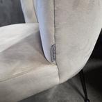 4 x Eetkamerstoel Pippa khaki velvet van Richmond Interiors, Huis en Inrichting, Stoelen, Ophalen, Overige kleuren, ., Nieuw