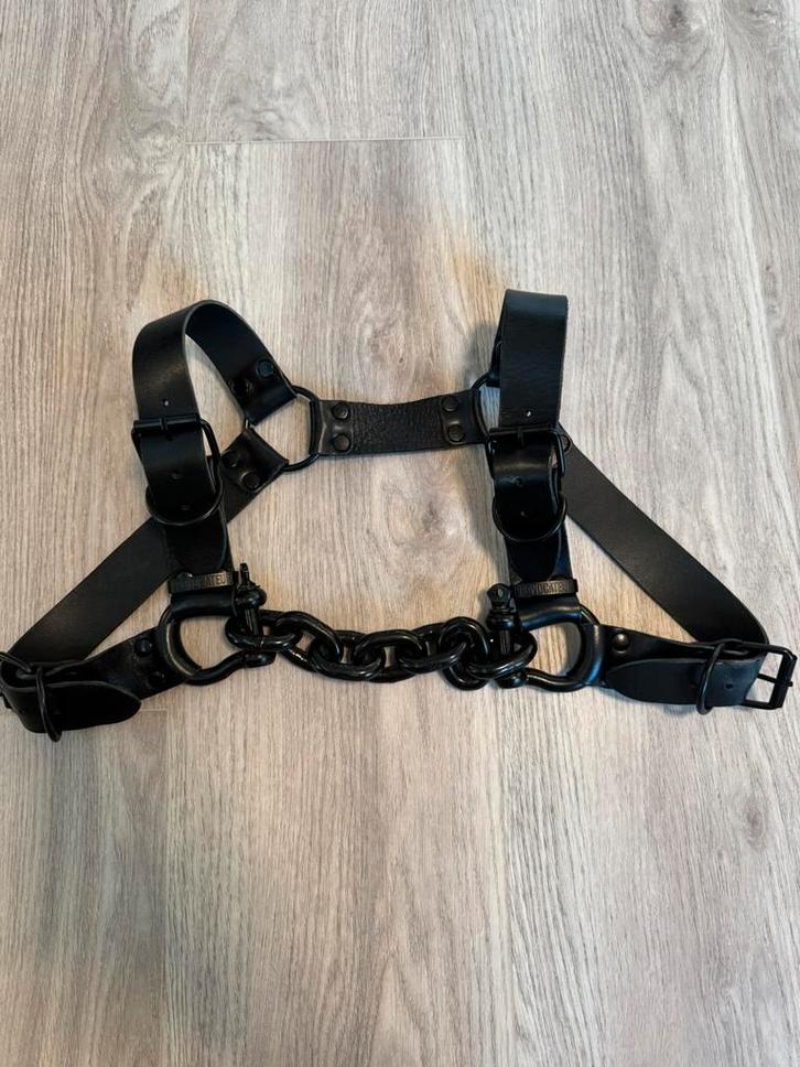 Heren borst harnas gay gear bulldog chain provocateur, Kleding | Heren, Carnavalskleding en Feestkleding, Zo goed als nieuw, Ophalen of Verzenden