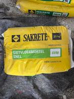 Sakrete Gietvloermortel 1 x 25kg, Doe-het-zelf en Verbouw, Metselstenen, Ophalen, Nieuw, Overige typen