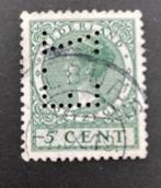 Perfin EZ IN nvph 177 b, Postzegels en Munten, Postzegels | Nederland, Verzenden, Gestempeld