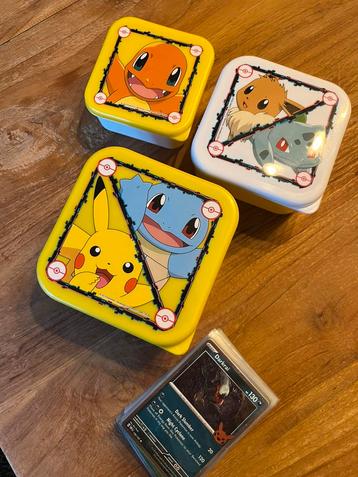 Pokemon snackbox set inclusief 50 kaarten beschikbaar voor biedingen
