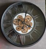 Wandklok 50cm romeinse cijfers, Ophalen, Zo goed als nieuw, Wandklok