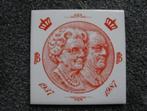 jubileum tegel van Koningin Juliana en Prins Bernhard, Verzamelen, Ophalen of Verzenden, Zo goed als nieuw, Kaart, Foto of Prent