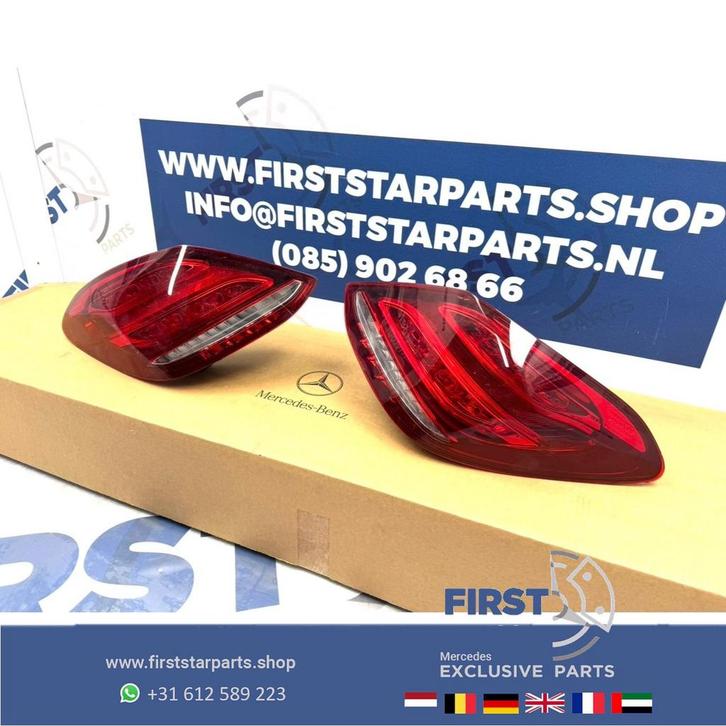 W205 LED ACHTERLICHT SET ORIGINEEL Mercedes C Klasse LINKS+R, Auto-onderdelen, Verlichting, Mercedes-Benz, Gebruikt, Ophalen of Verzenden