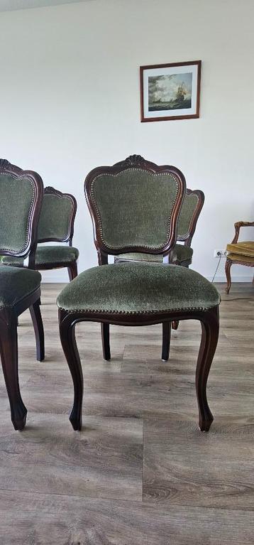 Klassieke Barok Eetkamerstoelen beschikbaar voor biedingen