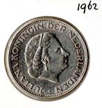 2½ Gulden - Juliana 1962, Koningin Juliana, Zilver, Ophalen of Verzenden, Losse munt