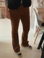 Corduroy rib broek flare pijp, cognac kleur, Maat 38/40 (M), Only, Bruin, Ophalen of Verzenden