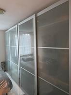 Ikea Pax kledingkast met schuifdeuren, Ophalen, Kunststof, 100 tot 150 cm, Zo goed als nieuw