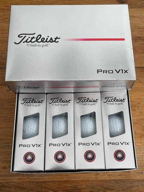 2 Dozijn golfballen Titleist Pro V1x 2025 (wit). Nieuw!, Sport en Fitness, Golf, Nieuw, Bal(len), Overige merken, Ophalen of Verzenden