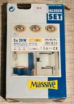 Halogeen lampenset (nieuw, in verpakking, goudkleurig), Ophalen, Nieuw