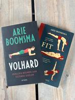 Arie Boomsma - Volhard & Fit boek, Ophalen of Verzenden, Zo goed als nieuw, Arie Boomsma, Overige onderwerpen