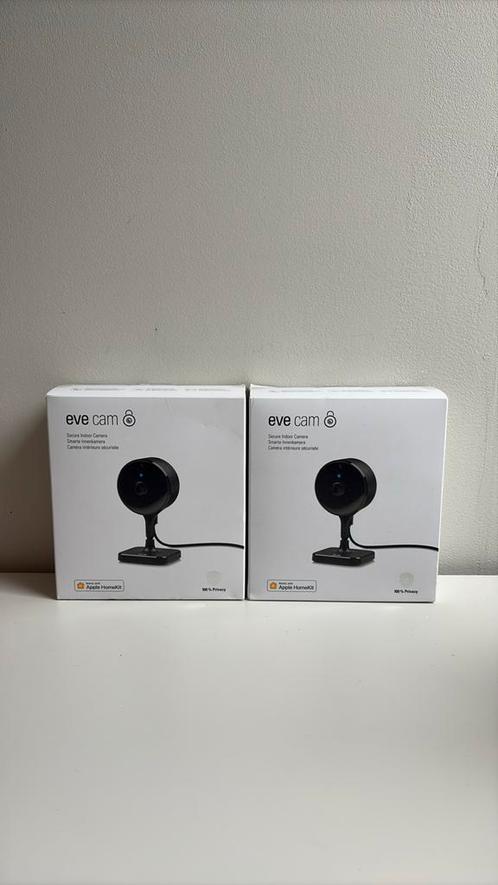 Eve Cam Apple Homekit security camera x2, Audio, Tv en Foto, Videobewaking, Zo goed als nieuw, Ophalen