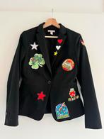 Oeteldonk Jasje meiden/vrouw Maat 36 (S), Kleding | Dames, Jasjes, Kostuums en Pakken, Zwart, Ophalen of Verzenden, Zo goed als nieuw
