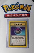 1st Edition Trainer, Master Ball, Gym Challenge Set 2000, Ophalen of Verzenden, Zo goed als nieuw, Losse kaart