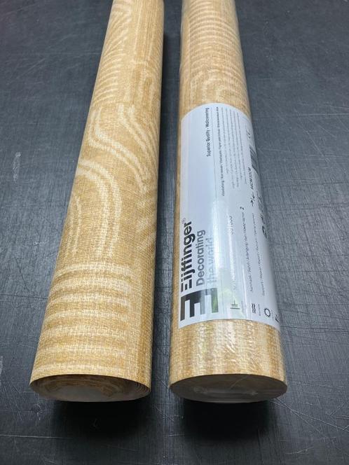 Eijffinger behang Terra, Huis en Inrichting, Stoffering | Behang, Beige, Geel, minder dan 10 m², Ophalen of Verzenden