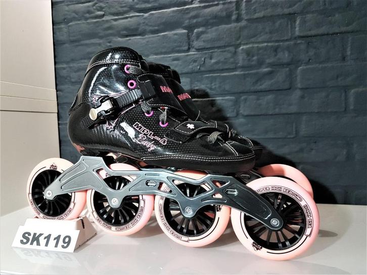 Maple MPL-4 Lady Skeelers Skates 4x110 110mm Wielen Maat 44, Sport en Fitness, Skeelers, Nieuw, Inline skates 4 wielen, Overige merken