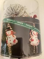 Kontstmide sneeuwpopjes kerstverlichting, Diversen, Ophalen of Verzenden, Zo goed als nieuw