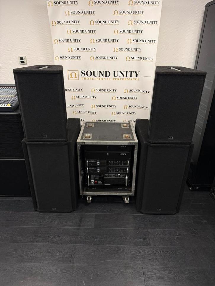 KS AUDIO T4 SYSTEM (compleet), Audio, Tv en Foto, Luidsprekers, Zo goed als nieuw, Front, Rear of Stereo speakers, 120 watt of meer