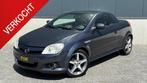Opel Tigra TwinTop 1.8-16V Rhythm Zeer netjes | Airco, Auto's, Gebruikt, 4 cilinders, Blauw, 1796 cc