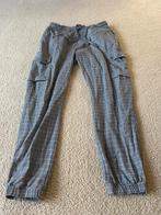 Grijs-zwart geruite cargo broek Distrikt Nørrebro, maat XL, Distrikt Nørrebro, Zwart, Maat 46/48 (XL) of groter, Ophalen of Verzenden