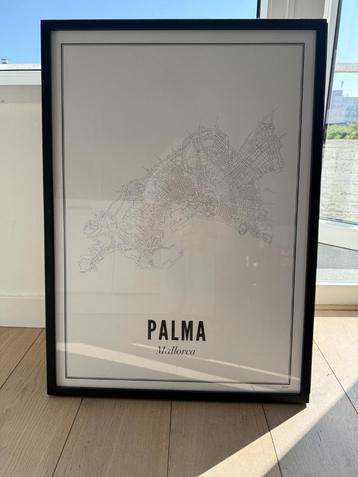 WIJCK Palma - City Map Poster 50 x 70 beschikbaar voor biedingen