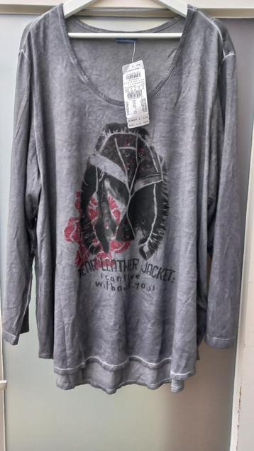 samoon tshirt lange mouw maat 52 nieuw beschikbaar voor biedingen