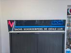 SACHS oude reclame lichtbak, Verzamelen, Merken en Reclamevoorwerpen, Ophalen, Lichtbak of (neon) lamp, Zo goed als nieuw