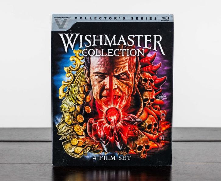Wishmaster Collection Blu-Ray (US Import) Vestron Video, Cd's en Dvd's, Blu-ray, Nieuw in verpakking, Horror, Ophalen of Verzenden