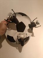 Voetbal Plafondlamp - Mist 2 Glasplaatjes, Ophalen of Verzenden