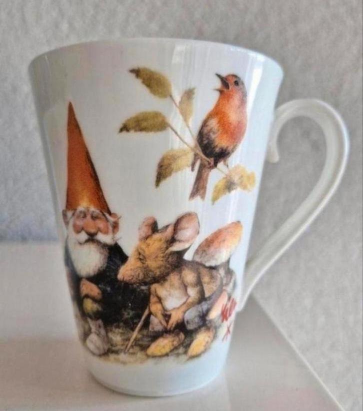 Beker David de Kabouter, Huis en Inrichting, Keuken | Servies, Zo goed als nieuw, Kop(pen) en/of Schotel(s), Overige stijlen, Ophalen of Verzenden