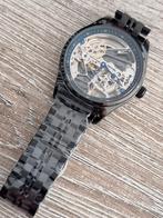 Transparant Skeleton Horloge - Automaat - Nieuw!, Overige merken, Staal, Staal, Polshorloge