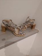 Sandalen merk Zinda maat 37 in slangenprint  nieuw, Ophalen, Nieuw, Sandalen of Muiltjes