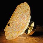 Vintage opaline glazen plafondlamp - wandlamp., Ophalen of Verzenden