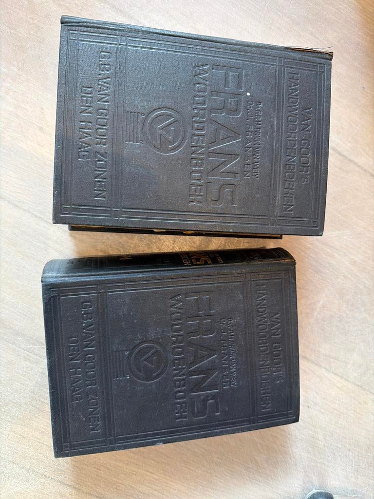 Van Goor's woordenboeken Frans-Nederlands 1937 & 1938, Boeken, Woordenboeken, Ophalen of Verzenden, Gelezen, Overige uitgevers