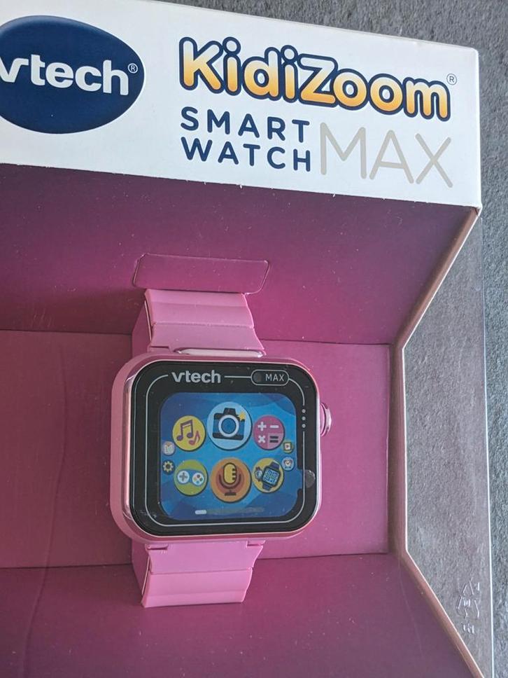 VTech KidiZoom smartwatch MAX - roze (nieuw in doos), Kinderen en Baby's, Speelgoed | Vtech, Nieuw, 4 tot 6 jaar, Ophalen of Verzenden