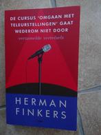 Herman Finkers-De curcus "omgaan met teleurstelling", Overige typen, Ophalen of Verzenden, Zo goed als nieuw, Herman Finkers